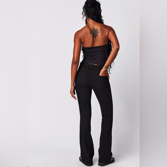 NWT Blanc NYC for Free People Follow Your Arrow Jeans in Black - Picture 2 of 8